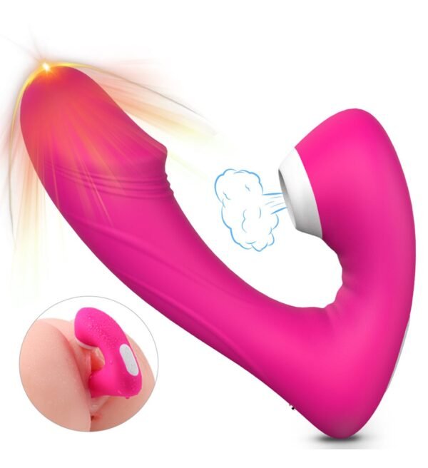 2 in 1 Sucking Vibrator