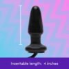 inflatable butt plug